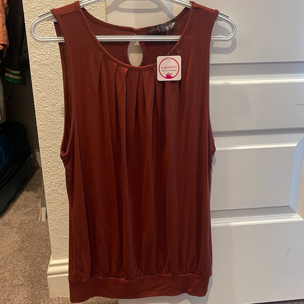 Maroon Tank, Blouse